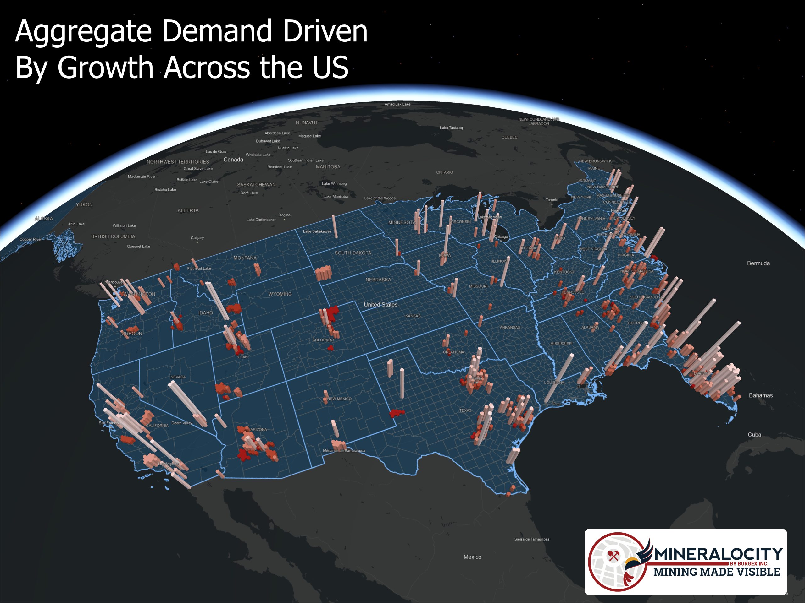 Mapping the New Geography of Aggregate Demand